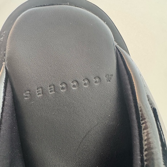 4CCCCEESS Black Women's Slide Sandals Pila Anda Shadow 38 never worn - Picture 6 of 6